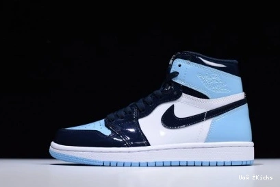 UNC   Leather Patent Air Chill 5415 Jordan Trendsetting CD0461- 1 Blue 336 0630
